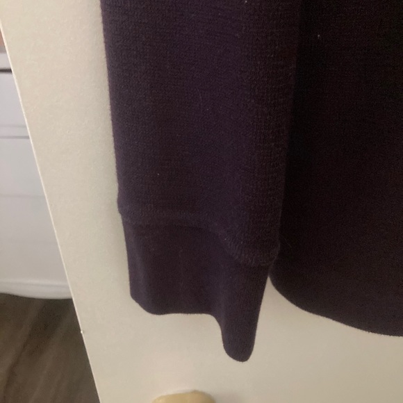 Banana Republic 1/4 zip cotton/wool - Picture 4 of 4